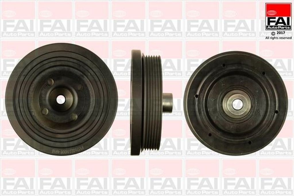 FAI AutoParts FVD1023 Riemenscheibe Kurbelwelle für FORD MONDEO IV Turnier (BA7) 152mm 5-Rippen