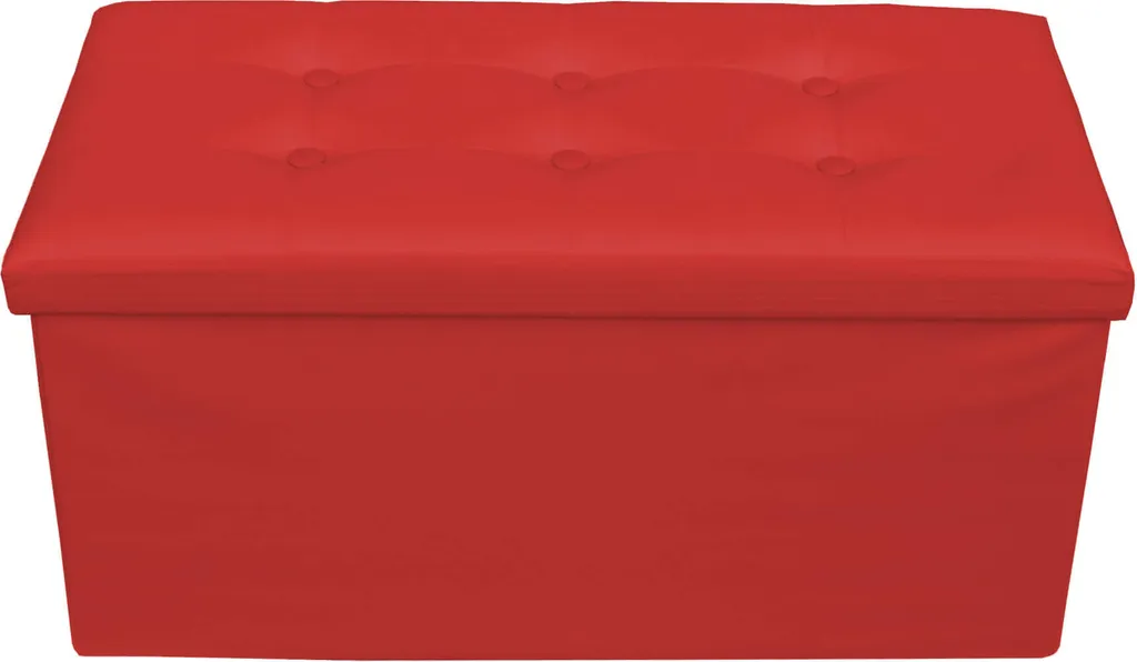 Pouf coffre gain de place pour optimiser le rangement des petits salons