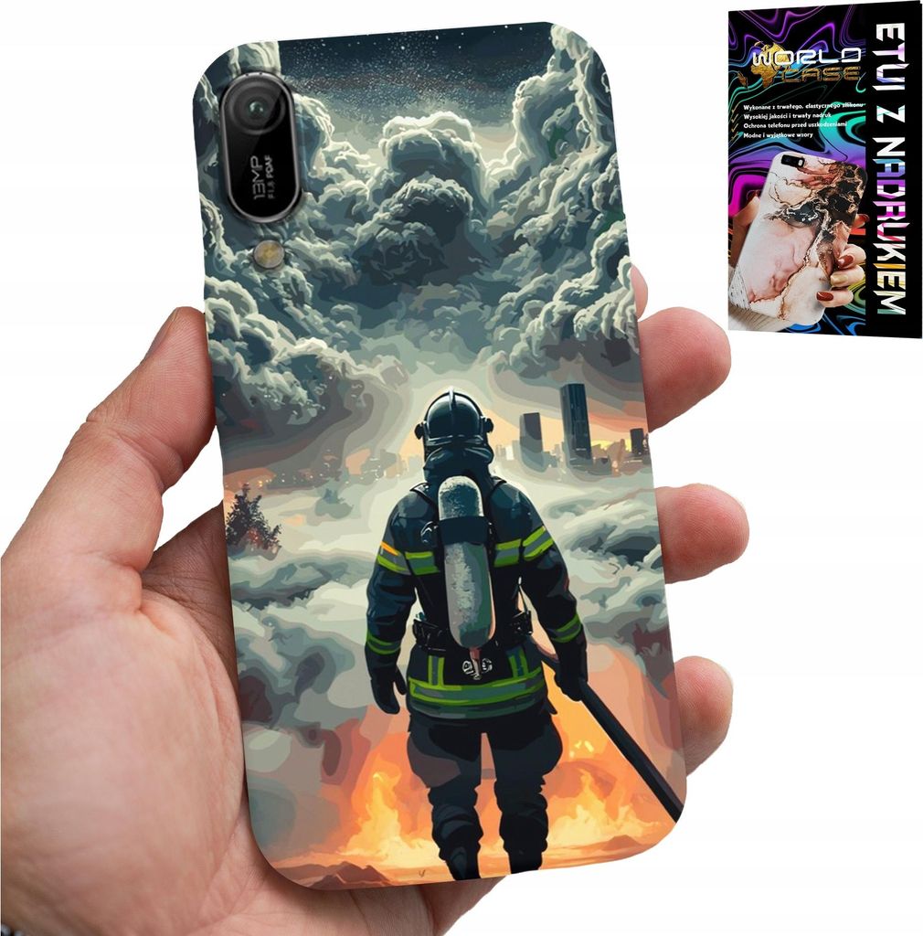 Fall Für Huawei Y6 2019 - Feuerwehr Feuerwehrmann Fall Fall