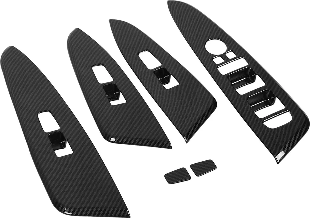 Protection Bouton Vitre KIA Sportage NQ5 Autocollant Carbone Anti-Rayure