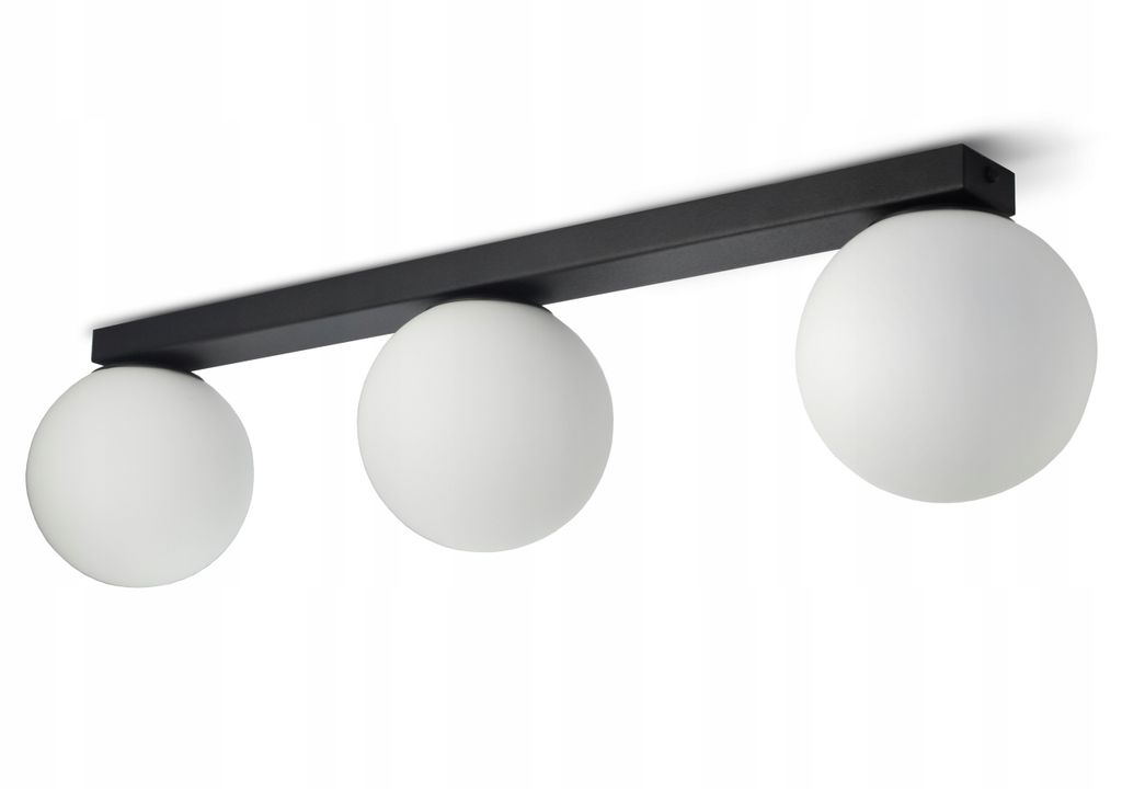 Lampa Sufitowa Żyrandol Plafon Full Globe Glass 561-B3 G9 Zdjęcie produktu 