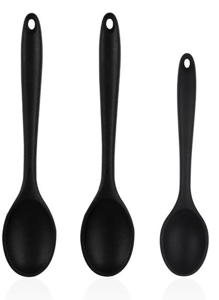 Cuillères en silicone anti-rayures pour protéger vos poêles et marmites