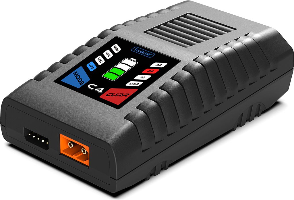 ToolkitRC TK12500 C4 Lipo 2-4S 50W Ladegerät AC