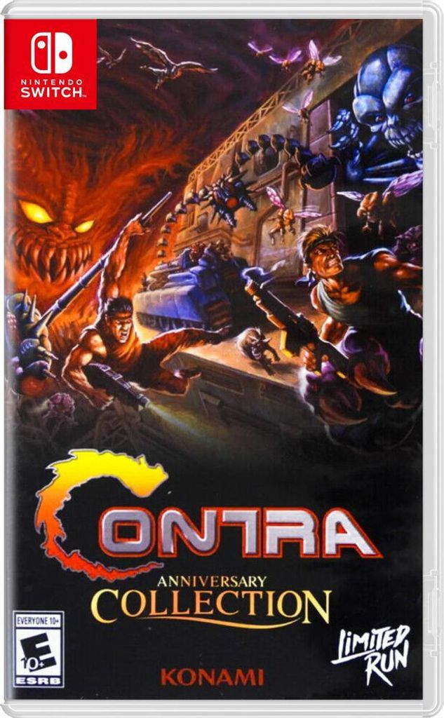Contra Anniversary Collection Schalter