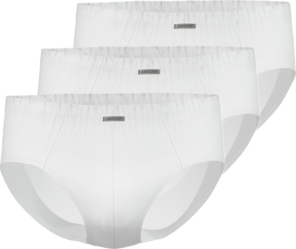 Ammann 3er Pack Close to you Sportslip / Unterhose Elastisches Material , Hoher Tragekomfort, Bequemes Basic