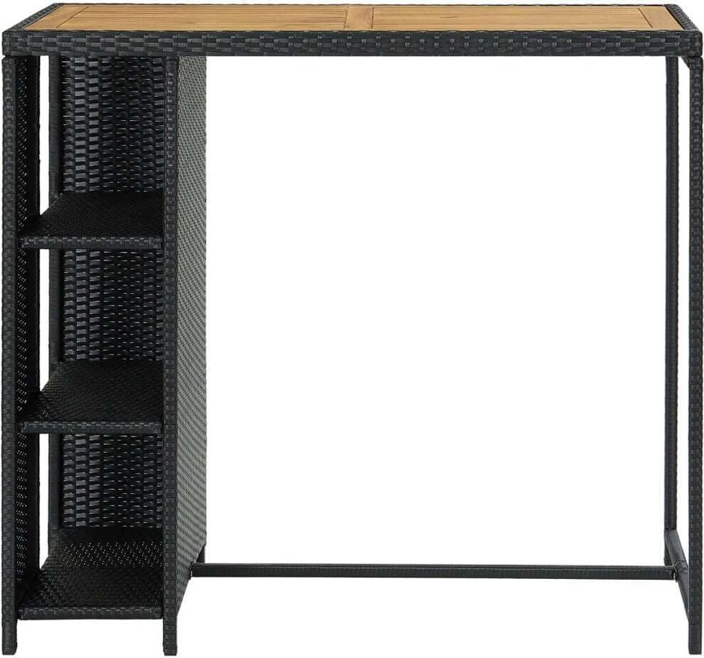 VidaXL 313478, Czarny, 1200 mm, 600 mm, 1100 mm, 1 szt. Zdjęcie produktu 