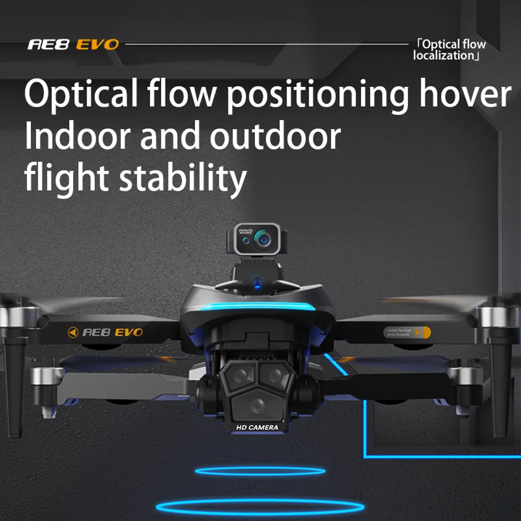 Drone GPS ZELURXX avec triple caméra et évitement d'obstacles - 4
