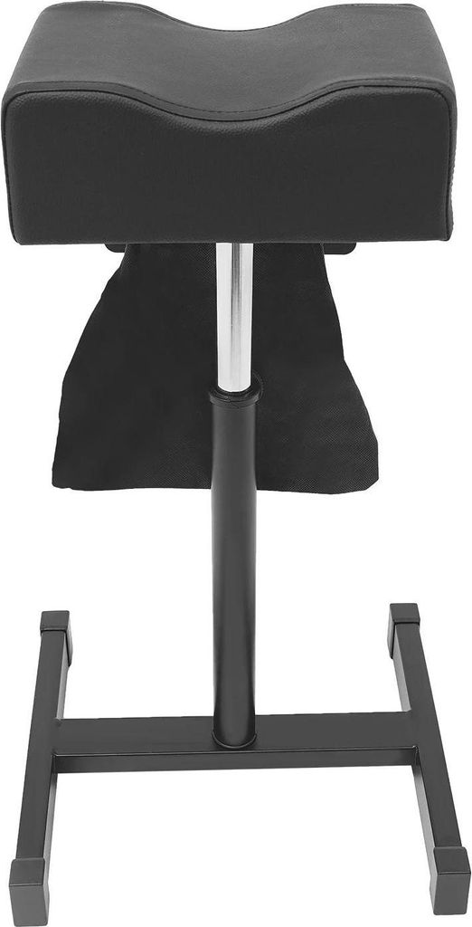Pediküre Fußstütze - Höhenverstellbares Stativ - Höhe 48–68 cm - Staubabsaugung 95 m³/h - 22 W - 2600 U/min - H-Fuß & PVC-Polster - Schwarz