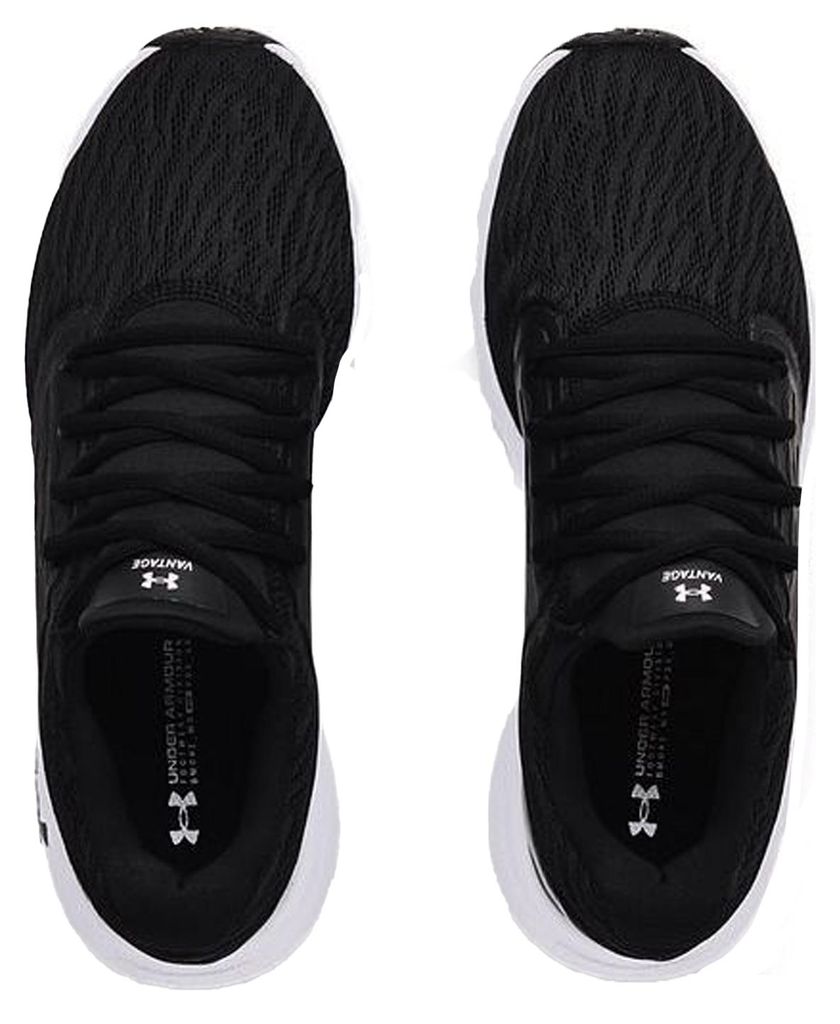 Under Armour - Herren Sneaker "Charged Vantage" PP1386 (43 EU) (Schwarz/Weiß)