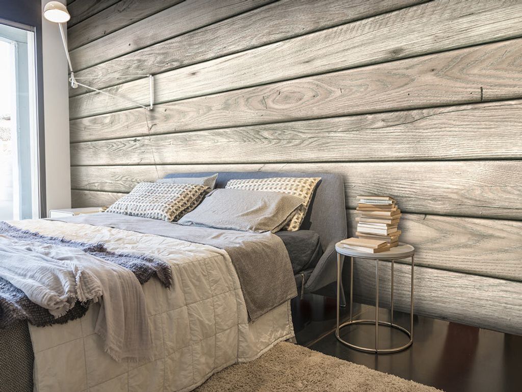 Vlies Fototapete 400x280 cm Tapeten Wandtapete XXL Holz Bretter f-A-0450-a-b