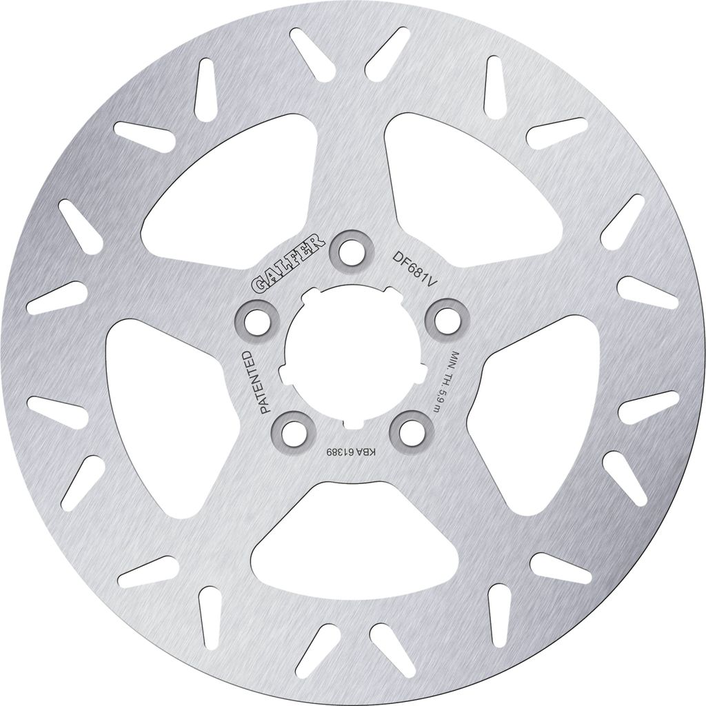 GALFER Bremsscheibe "DF681" Typ V - starr Produktbild 