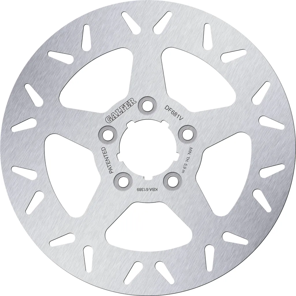 Disque arrière Galfer DF681V : stoppez les vibrations de votre Harley