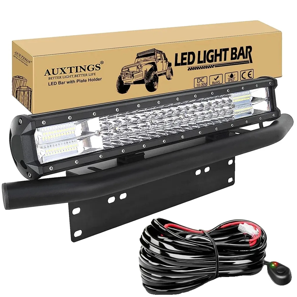 Rampe de Phares LED 288W IP67 de 20 Pouces pour Camion et Tout-Terrain
