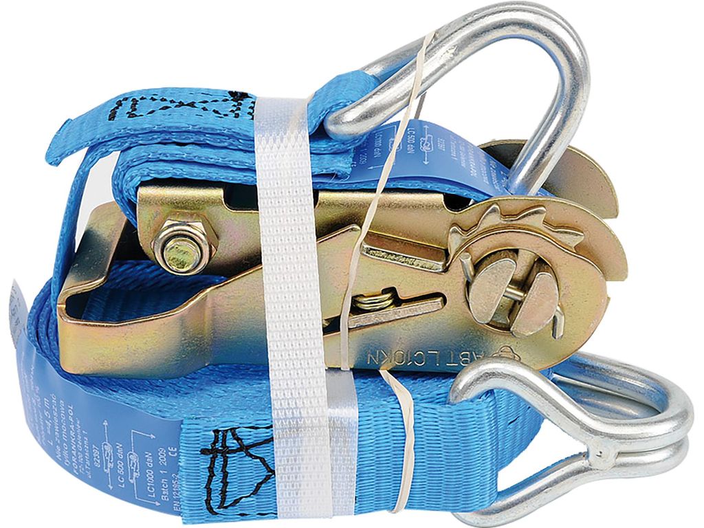 Zweiteiliges Spanngurt-Set 5 m, 25 mm, 500 daN