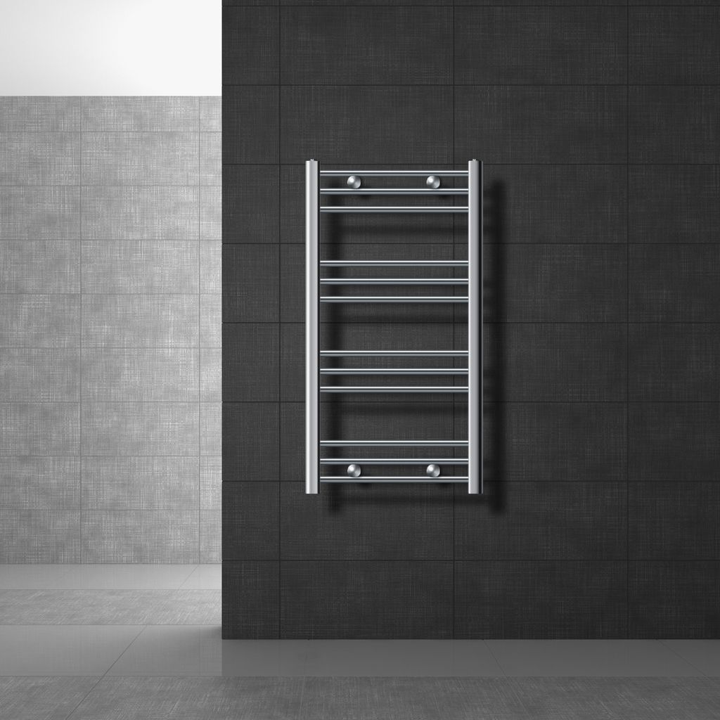 LuxeBath grzejnik łazienkowy 500 x 800 mm - chrom - Zdjęcie produktu 