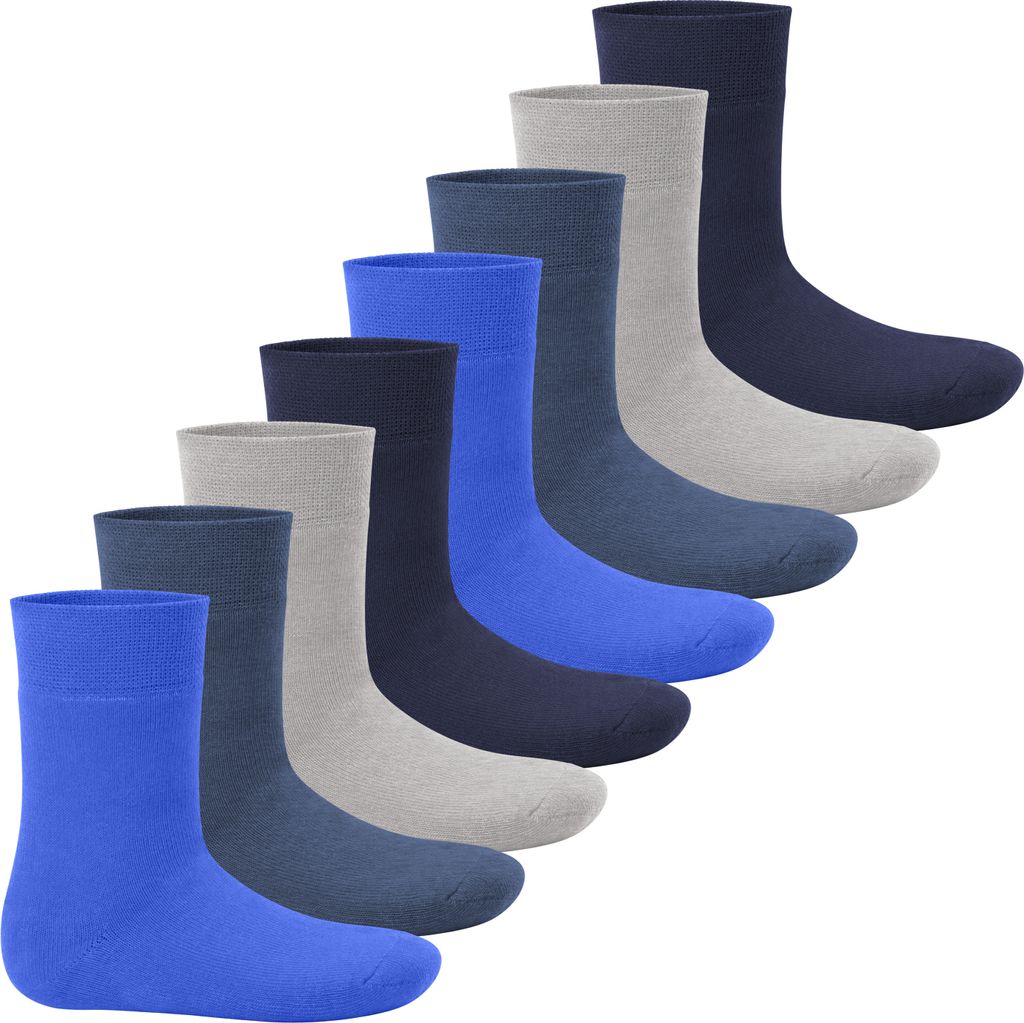 Footstar Wintersocken für Kinder (8 Paar) Everyday! - Jeans