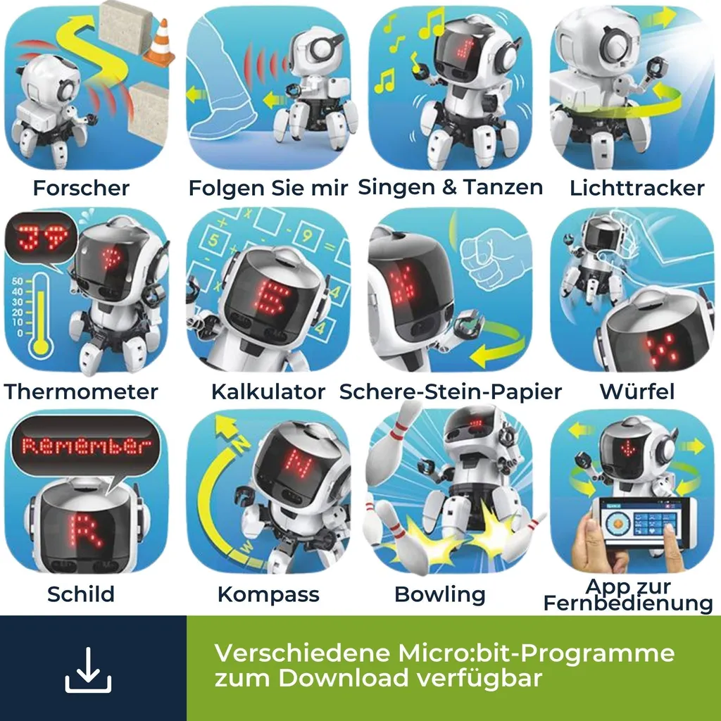 Tobbie II Micro:bit : Le Robot pour Apprendre le Code au Collège et Lycée - 15
