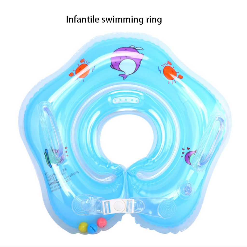 Baby Schwimmen Hals Float Ring Bad Sicherheit Schwimmring Aufblasbarer Kreis GE 