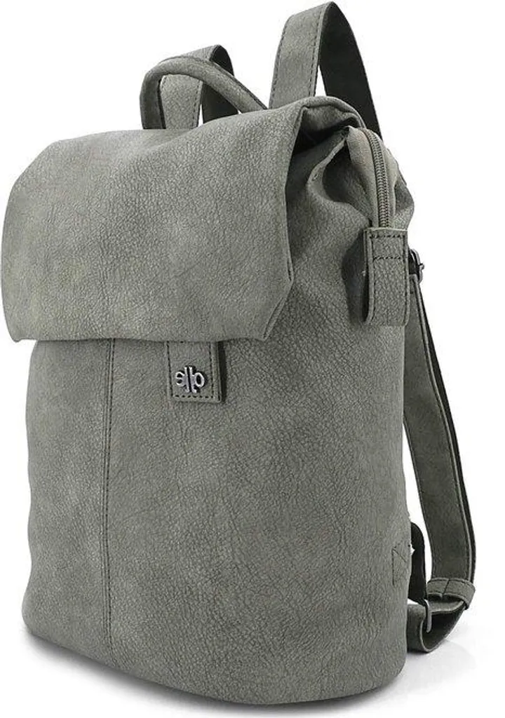 Sac à dos urbain gris en simili cuir : robuste, chic et imperméable