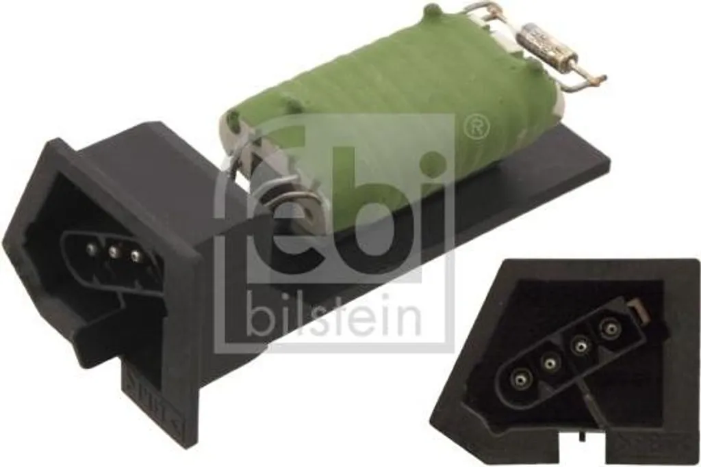 Résistance de ventilateur FEBI 29519 haute durabilité pour BMW 3er E36