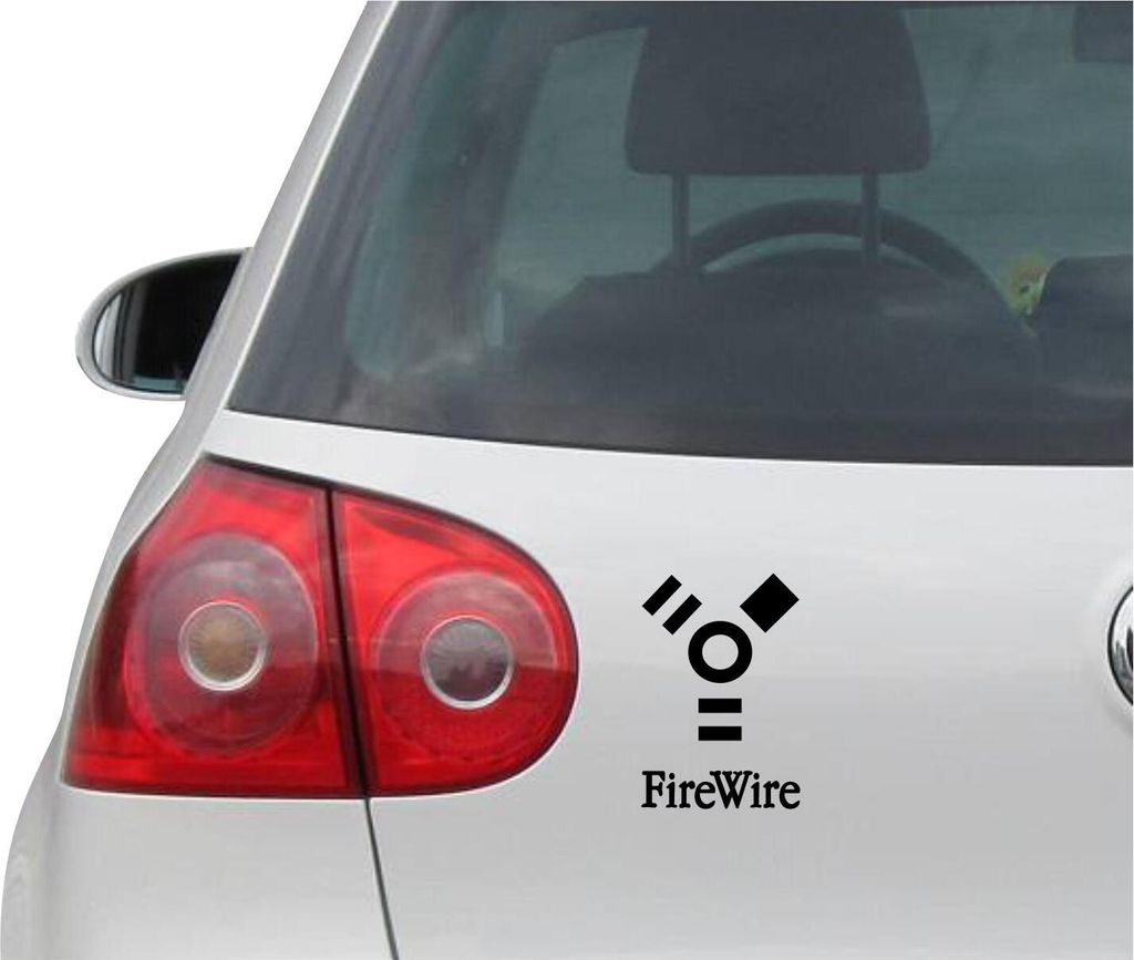 Aufkleber / Autoaufkleber - JDM - Die cut - FireWire Decal Produktbild 
