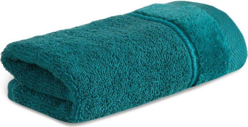 Eurofirany Badetuch Handtuch 30x50 cm Baumwolle türkis