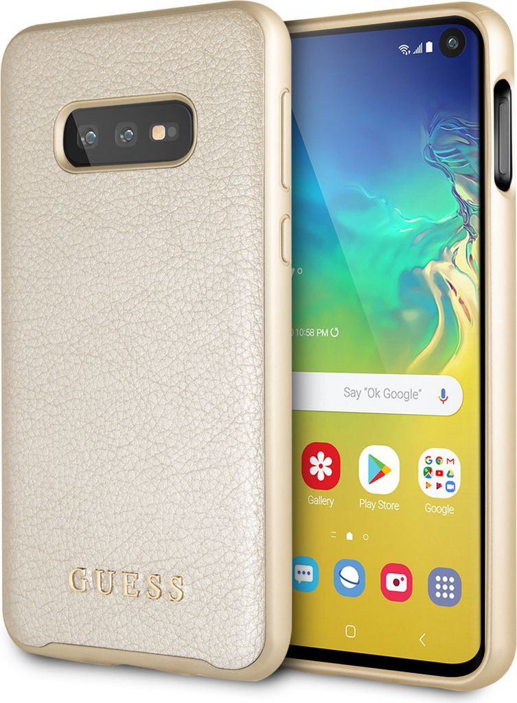 Pevný kryt GUESS Iridescent Gold, pro Samsung G970 Galaxy Obrázek produktu 
