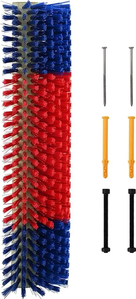 Brosse à récurer 50 cm vidaXL avec monture acier pour nettoyage ultra-robuste