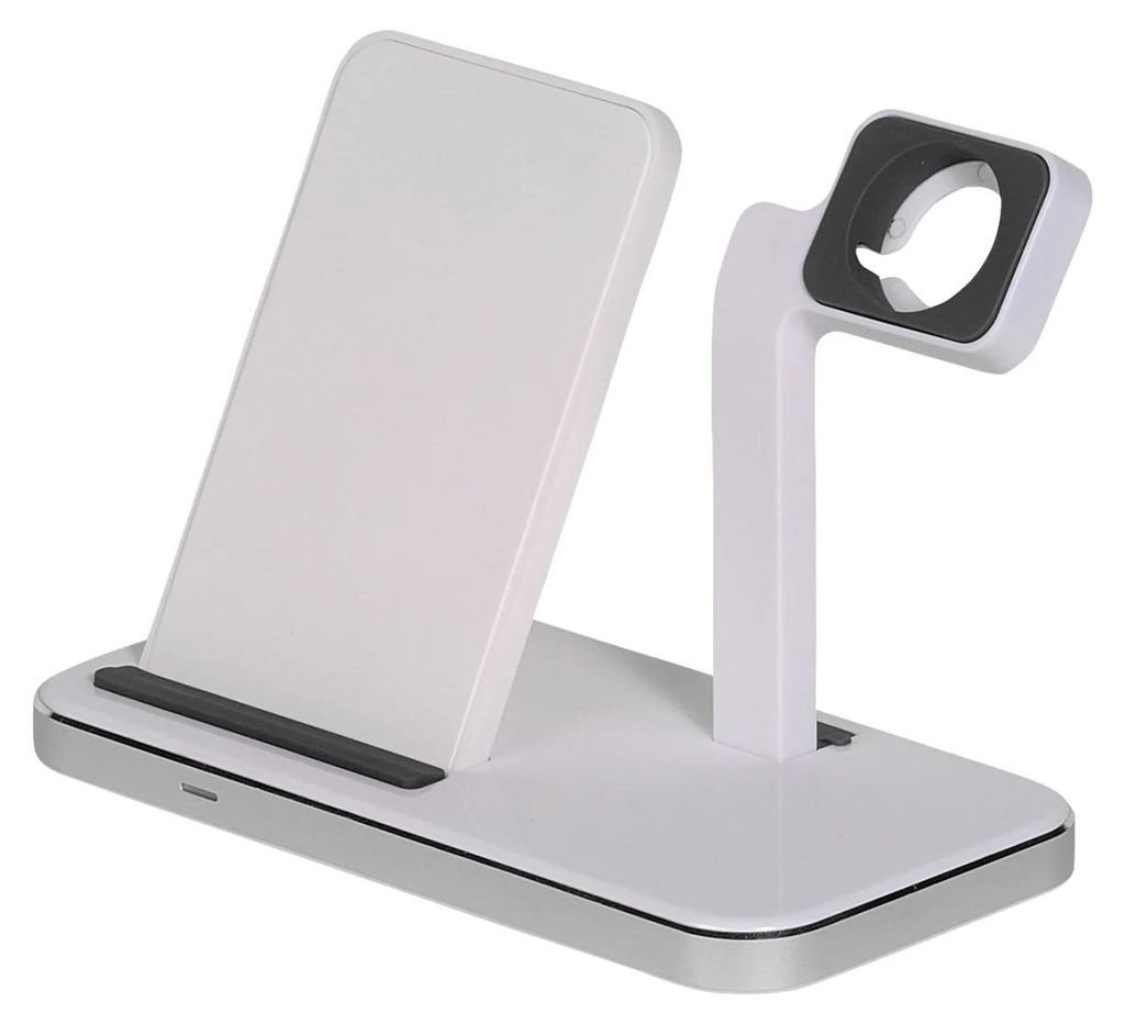 ViVanco™2 in 1 Wireless Fast Charger, Drinnen, USB, 1 m, Produktbild 