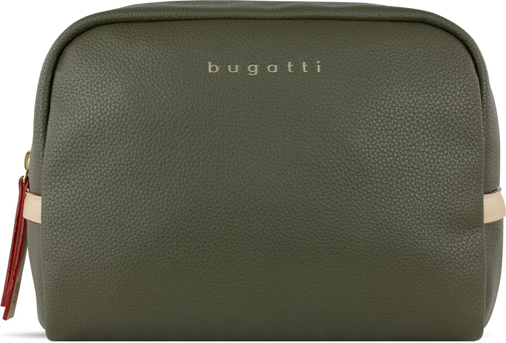 Borsa da Toilette Bugatti Ella Olive | Beauty Case Donna di Qualità