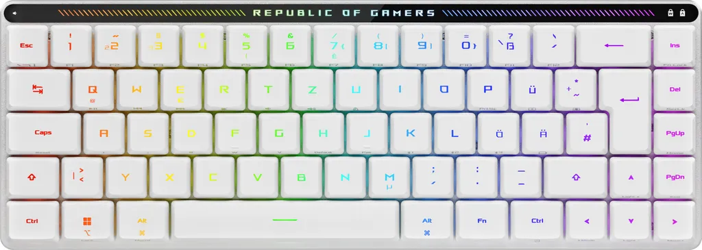 Asus ROG Falchion RX LP Clavier Optique avec Switches Low Profile Swiss