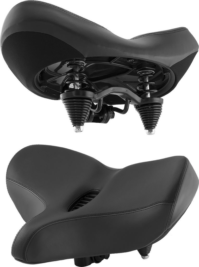 MidGard Fahrrad Sattel mit extra breiten und gepolsterten Produktbild 4