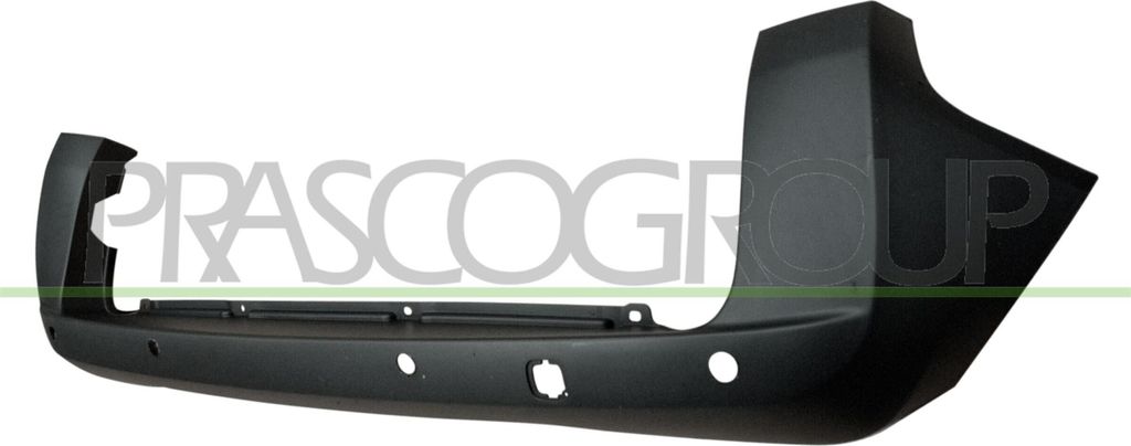 PRASCO Heckstoßstange Stoßfänger Hinten für FIAT QUBO (225) FIORINO Kasten/Kombi (225) passend für PEUGEOT BIPPER (AA) BIPPER Tepee für CITROËN