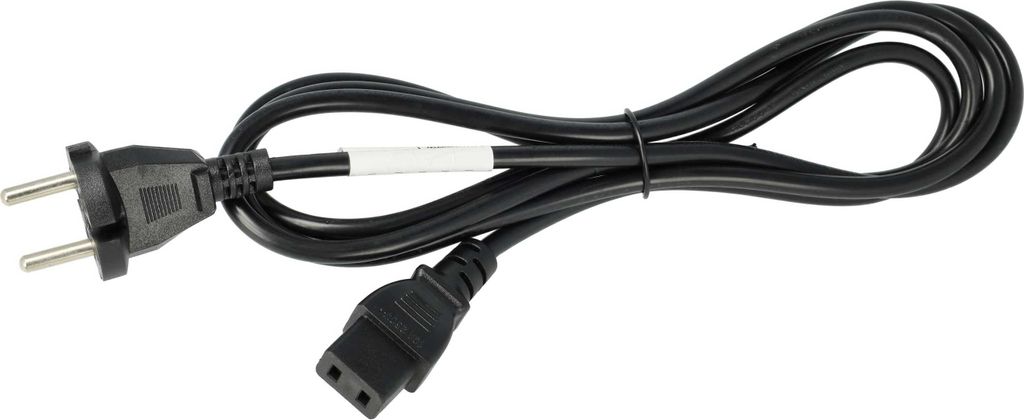 vhbw Netzkabel Schutzkontaktstecker kompatibel mit Korg A1, A2, A3, DSS-1 - C9 Buchse, 2 m