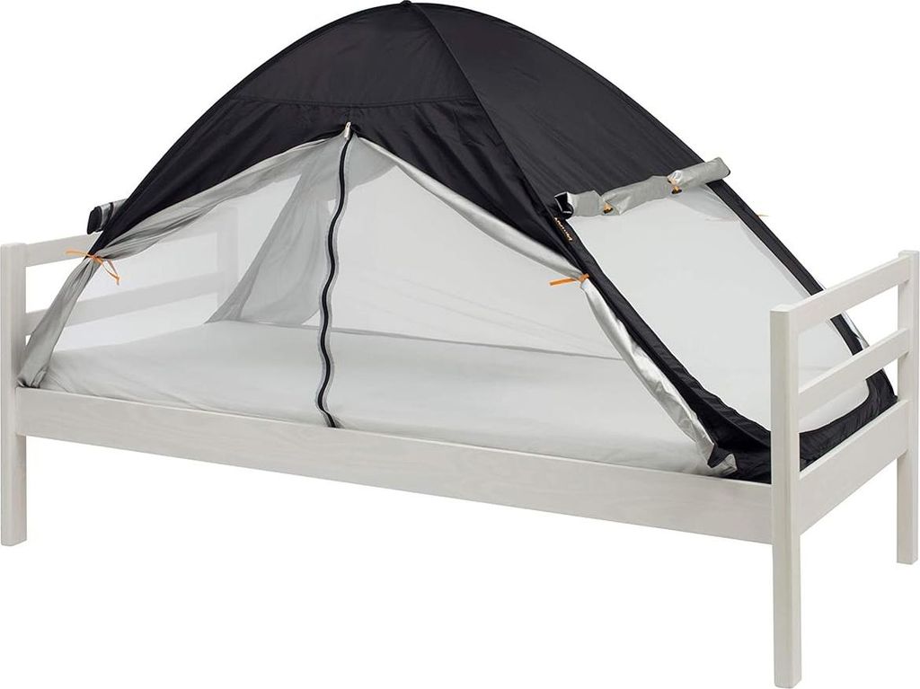 Pop-up Bettzelt - Doppelbett Mückennetz - Mückenzelt für das Bett - Insektenschutz - Faltbar und leicht - 200 x 90 x 110 cm - Mückennetz für B...