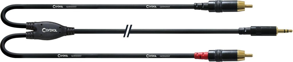 Cordial CFY 0,9 WCC 90 cm Audiokabel