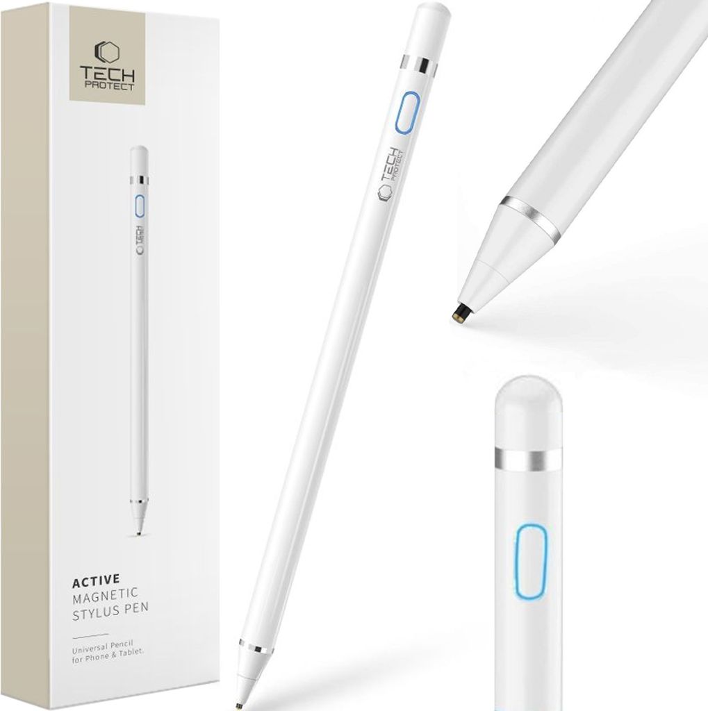 Tech-Protect Active Stylus Pen Weiss Produktbild 