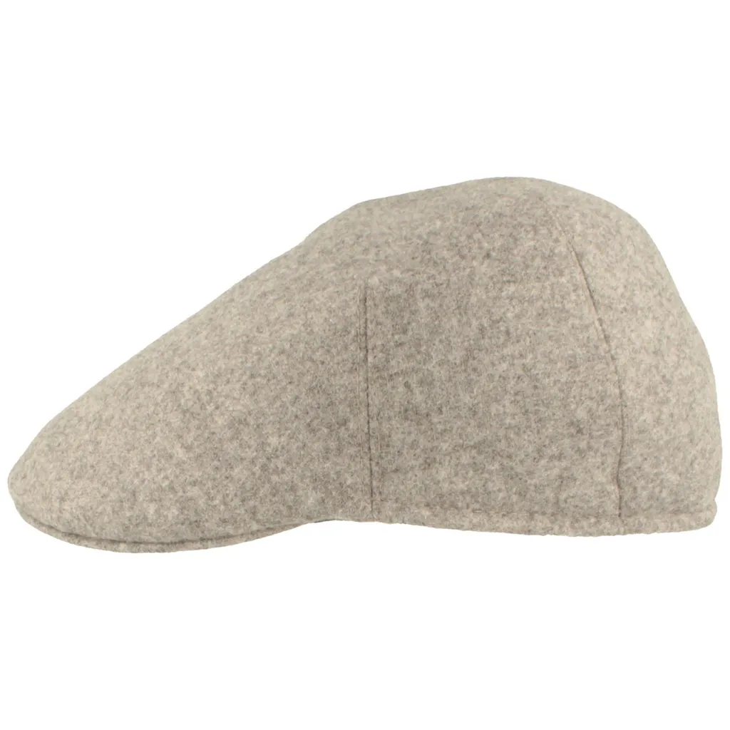 Ben Sherman Berretto Ivy Grigio In Mista Lana Uomo | Cap Elasticizzato