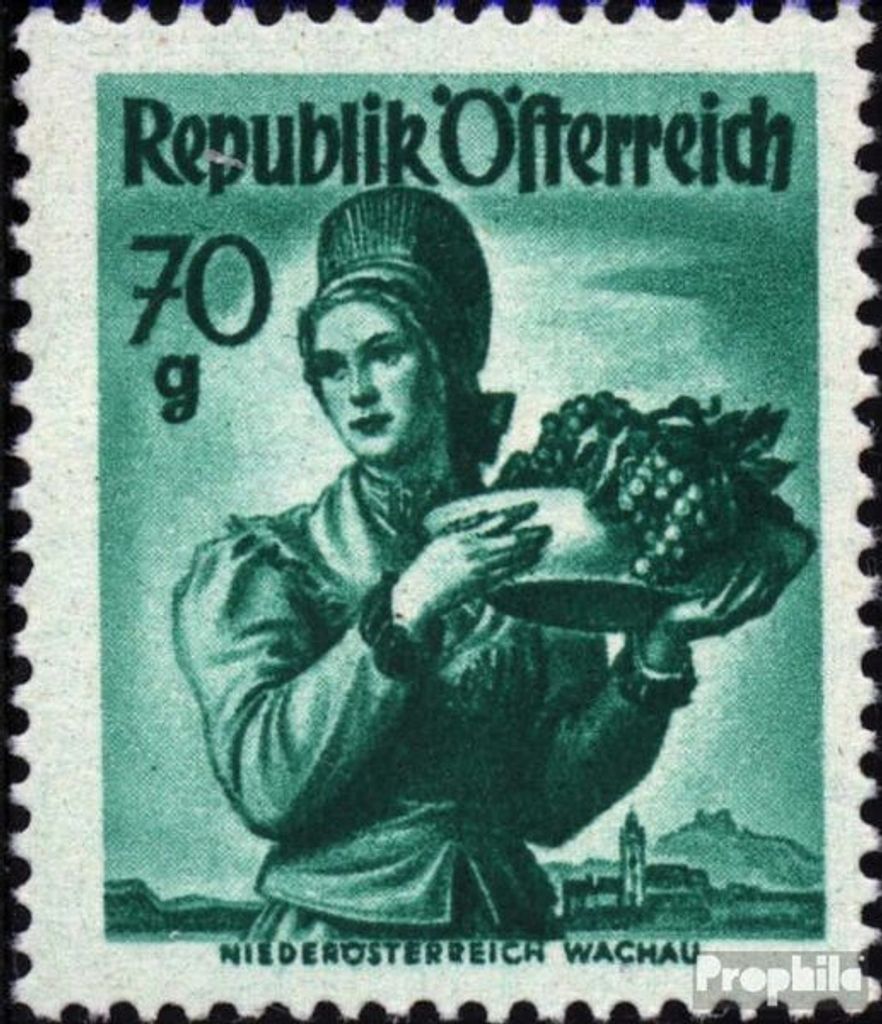 Briefmarken Österreich 1948 Mi 906 postfrisch Trachtenserie Produktbild 