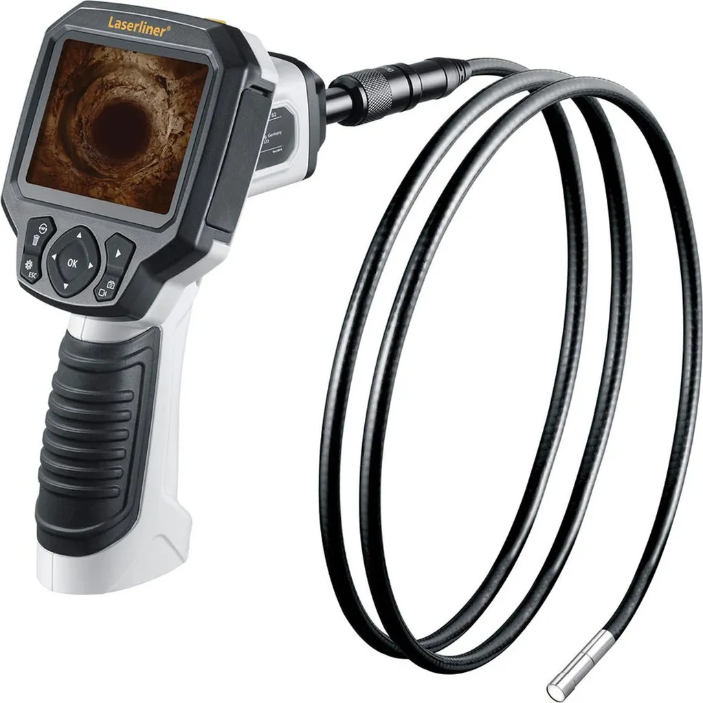 Détecter fuites et pannes avec VideoFlex G3 Micro Laserliner 6 mm