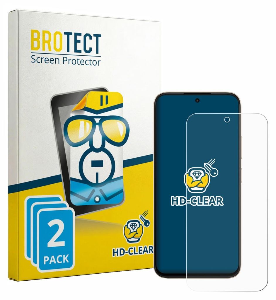 2x Für Oppo A6t Pro 4G Schutzfolie BROTECT Displayschutz Display Schutz Folie Klar Transparent