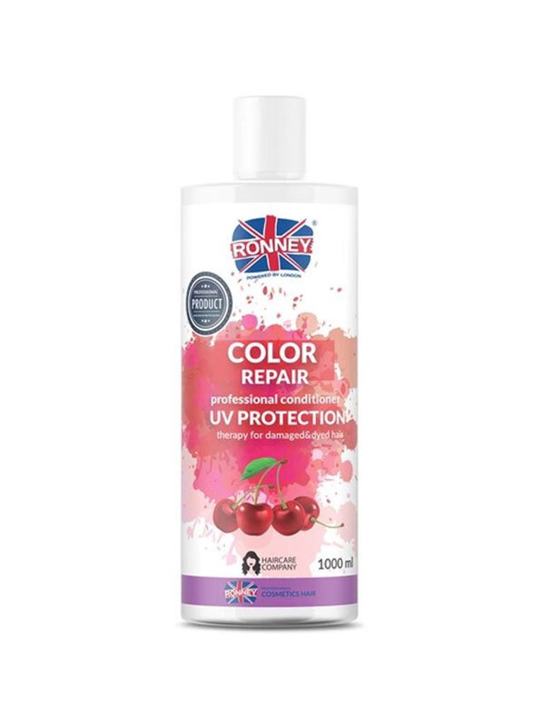RONNEY Color Repair Cherry UV-Schutz-Conditioner für coloriertes Haar 1000 ml