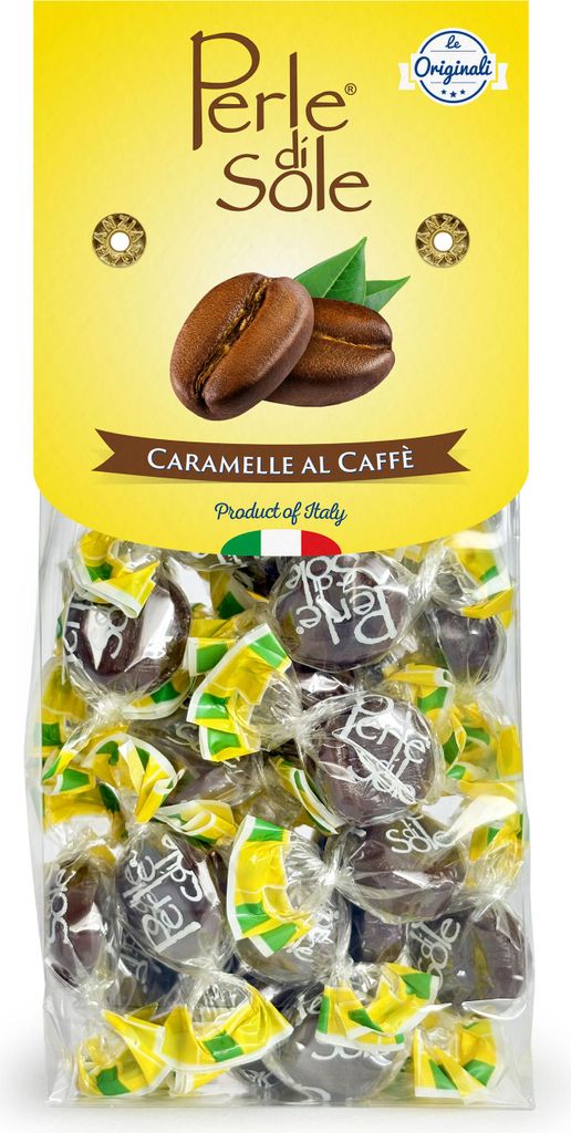 Perle di Sole Geleebonbons mit Kaffeegeschmack 150 g Produktbild 