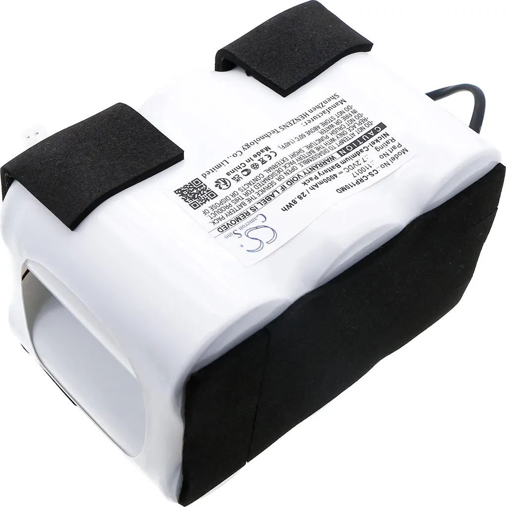 Batterie TECHTEK Haute Capacité 110017 pour Criticon Oxyshuttle II+ - 2