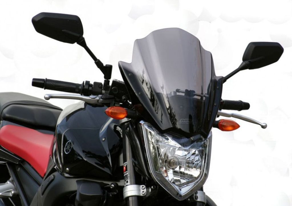 MRA Racing-Screen für Naked Bikes, rauchgrau, ohne Haltersatz