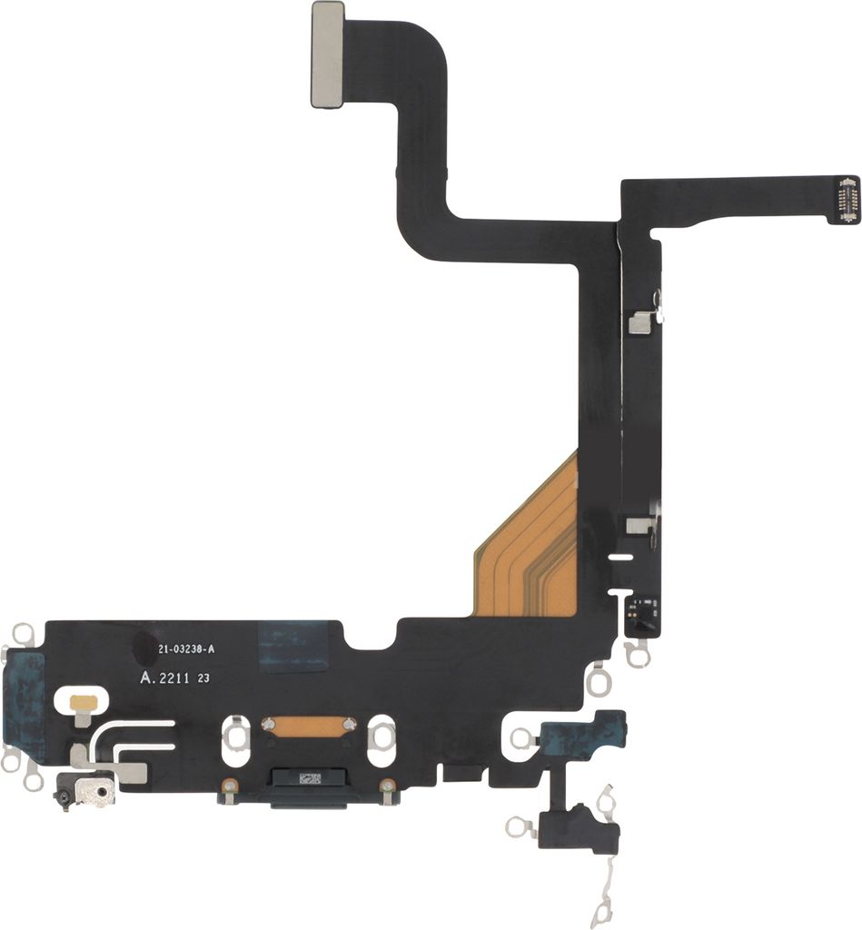 Relife, Lightning-Ladeanschluss für iPhone 13 Pro mit Mikrofon, Dunkelgrün