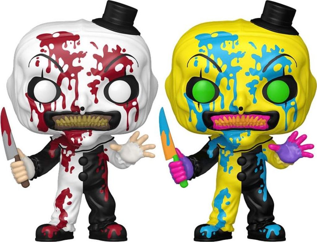 FUNKO POP! Vinyl Figur Movie Terrifier 3 Art The Clown Blood 1948 Special Chance of Chase