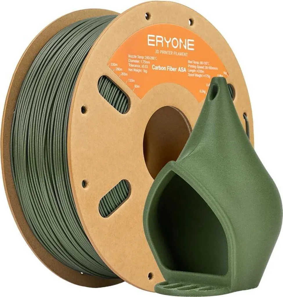Filament 3D vert olive 5KG anti-casse haute durabilité pour écran LCD