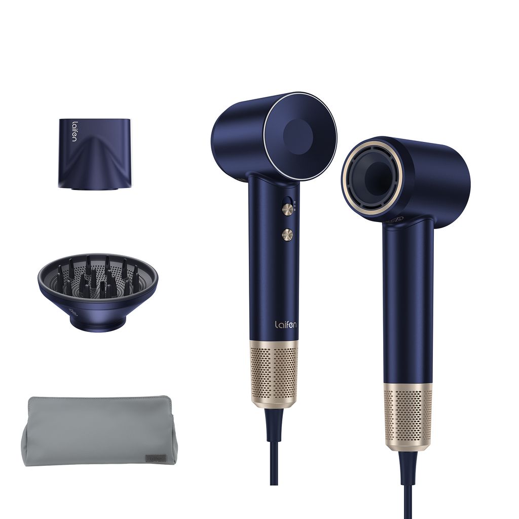 Laifen SWIFT SPECIAL Platin-Haartrockner blau Produktbild 