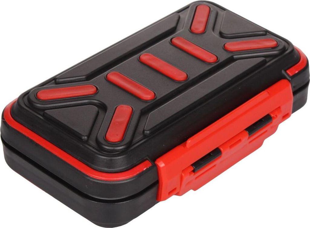 Fishing Gear Box schwarze Box für Angelzubehör, 1er-Pack.
